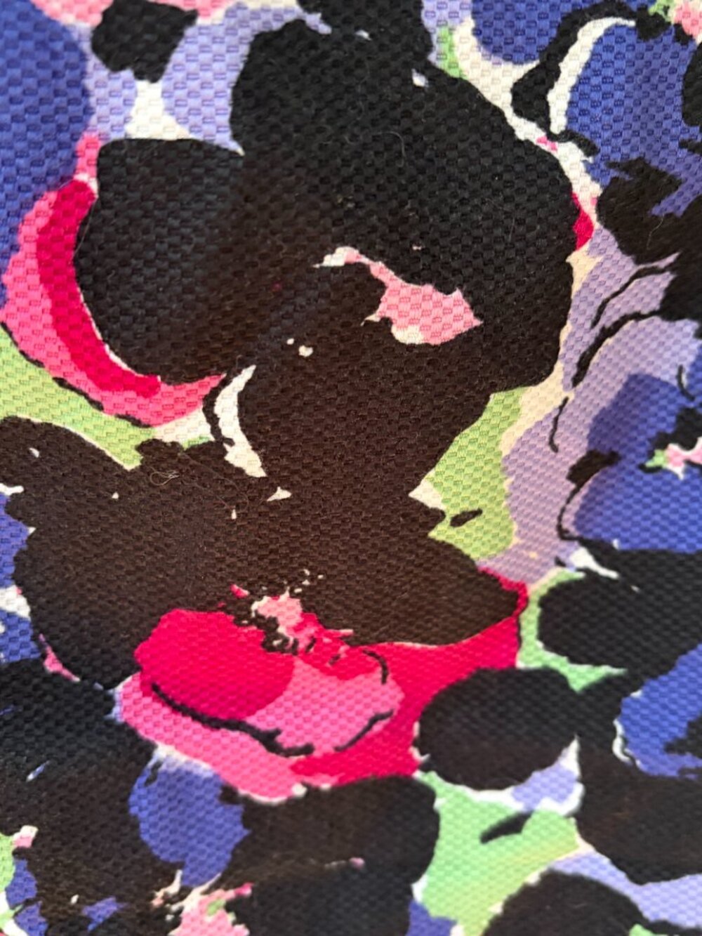 Talbots Floral Watercolor Pencil Skirt Size 12, Cotton - Picture 8 of 9